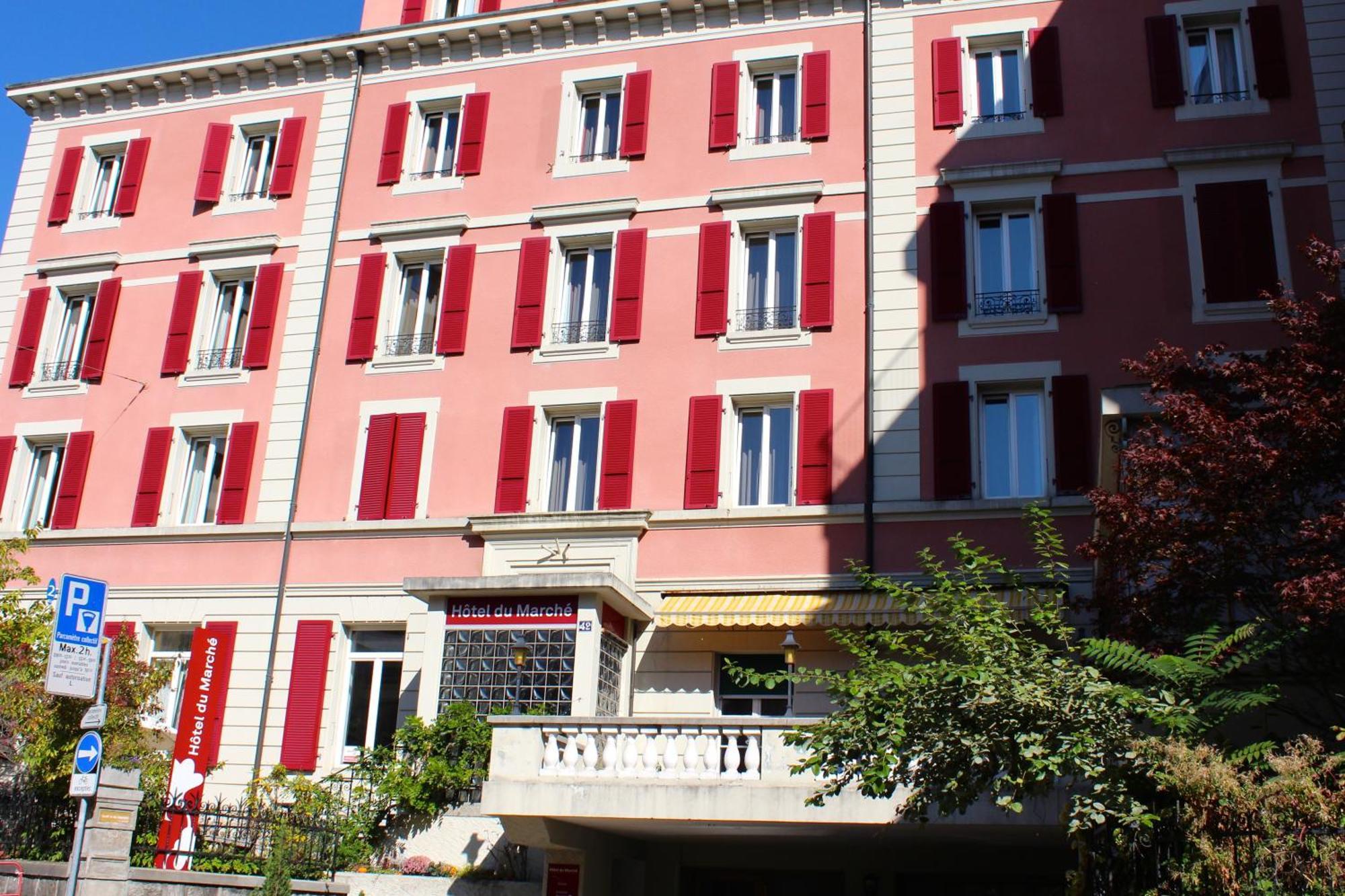 Hotel Du Marche Лозана Екстериор снимка